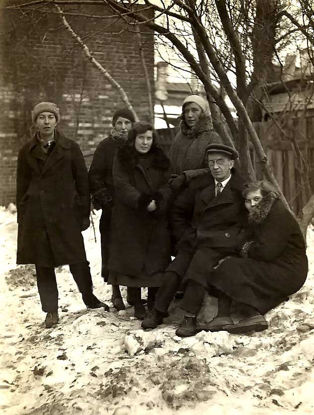семья в 1933 г.